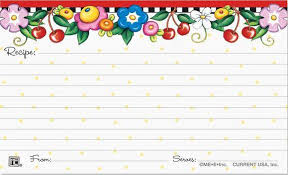 400 free recipe cards you can print out. Recipe Card Mary Engelbreit