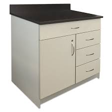 alera plus hosp. base cabinet, four