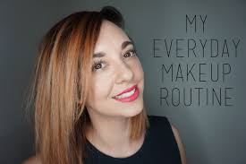 cur everyday makeup routine