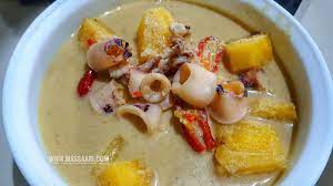 Resepi sotong telur masin oleh nita wan di laman facebook. Mrs Secretary Pembuka Selera Lemak Cili Api Sotong Nenas