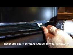 Click here for the fix. Change Lightbulb On Kitchenaid Built In Microwave Youtube