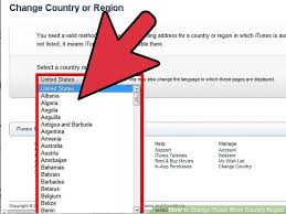 How To Change Itunes Store Country Region With Pictures