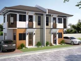 The second floor plan is only the mirrored version of the first so it offers convenience to builders by not spending another floor plan for the second house. Buying A Duplex The Ultimate Dream To Make Money Ulric Home 2 Storey Duplex House Design Duplex House Design Modern Bungalow House Plans