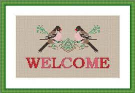 Choose from annie's wide range of counted cross stitch patterns to find a project perfect for your home décor, gift giving, or other creative use. Free Cross Stitch Patterns Welcome Cross Stitch Patterns Cross Stitch Patterns Free Cross Stitch Bird