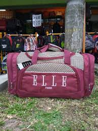 Tas travel bag bandung custom murah untuk pria dan wanita. Jual Tas Olahraga Tas Travel Bag Elle Tas Pakaian Buat Mudik Dan Olahraga Pria Wanita Tas Pria Tas Ransel Di Lapak Huge Tas Bukalapak