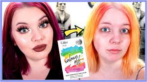 Slice in different colors and watch them react to any heat source and back again. Ditching My Hair Color Is Punky Colour Off Any Good Youtube