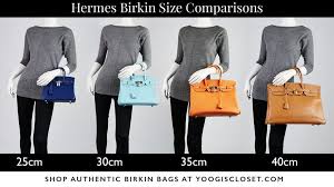 22 Up To Date Birkin Size Chart