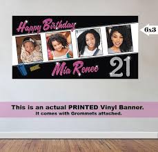 I'm so proud of you and everything you've accomplished so far. Birthday Banner 4 Photos 21st Birthday Party Personalized Birthday Banner Custom Banners Personalized Birthday Banners 40th Birthday Banner Birthday Banner
