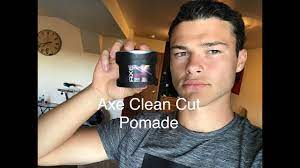 Does It Work In Curly Hair Axe Clean Cut Pomade Review Men S Fashion 2017 Youtube
