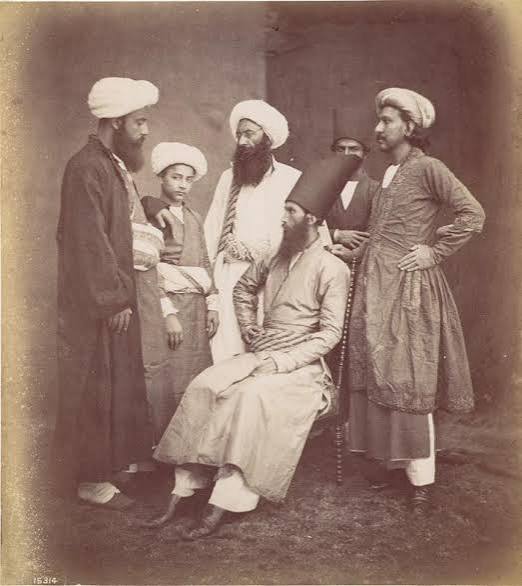 Photograph of dyers (Rangrez) at work in Western India, taken by Shivashanker Narayen in 1873. #Old #Photos #Vintage