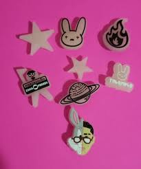 When i was a child, i adored stickers. Bad Bunny Croc Charms Set Of 8 10 Twinkies Charms For Crocs Facebook