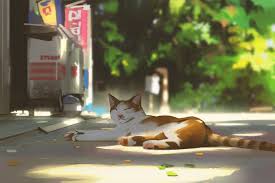 Lazy Cat By Atey Ghailanhey Everyone Went To Catcon Last Weekend And Had To Paint Something Inspired By That For This Weeks E Cat Art Illustration Cat Art Cats