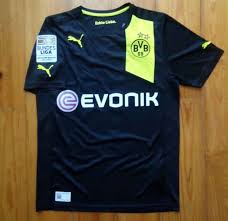 Puma home trousers bvb 09 season 2014 2015 borussia dortmund black all sizes new. Borussia Dortmund Black Jersey Over The Years Ultimate Borussia