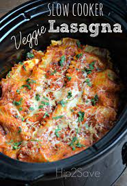 Slow Cooker Veggie Lasagna Recipe Veggie Lasagna Recipe Meatless Slow Cooker Recipes Meatless Slow Cooker