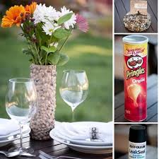 Bufet, kicenset, kusen almunium dll. Diy Pebbled Flower Vase Easystuff Tips Kerajinan Menarik Kerajinan Rumah Daur Ulang