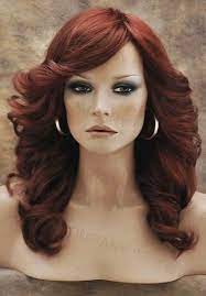 Farrah Fawcett Glamorous New Big Open Wavy Copper Red Wig Medium Ca 130 Disco Hair 70s Hair 1970s Hairstyles