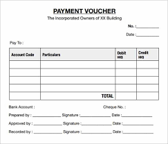 Payment vouchers are used between bearer bond and receipt. 20 Sample Payment Voucher Templates Free Word Pdf Excel Format