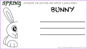 Students can also use photographs. Haiku Poem Template Worksheets Teaching Resources Tpt