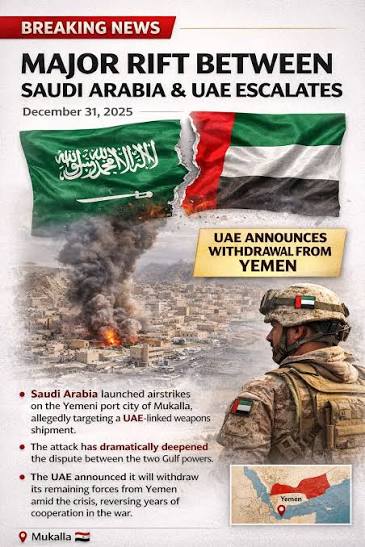 The United Arab Emirates (UAE) on Tuesday rejected Saudi Arabia's  accusations that it supplied weapons to a Yemeni separatist faction amid  rising tensions between the two Gulf monarchies. “The shipment in question