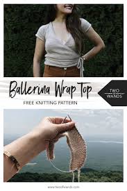 Knit the ankle section of the mary jane knitted baby shoes. Ballerina Wrap Top Free Knitting Pattern Two Of Wands