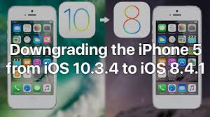 Whether you've forgotten your passcode, or you can't enter the code on you. How To Downgrade The Iphone 5 From Ios 10 3 4 To Ios 8 4 1 Iphone Wired