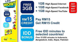 Choosing the best prepaid sim card can be a challenging task. All New Digi Wow Prepaid Reload Card Is Here Reload Rm15 For 3gb Internet Rm15 Calls And Free International Idd Calls Zing Gadget