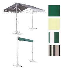 Free Standing Patio Awning Double Sided Manual Sun Canopy Shade Retractable Canopy Bedroom House Canopy Canopy Design