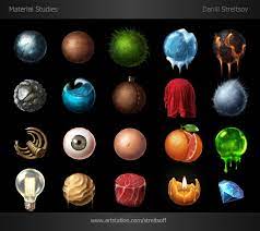 Material Studies By Daniil Streltsovsome Materials Done In 2019 Material Study Artwork