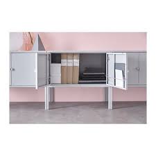 Lixhult Metal Grey Cabinet 60x35 Cm Ikea Ikea Bathroom Inspiration Modern Mold In Bathroom