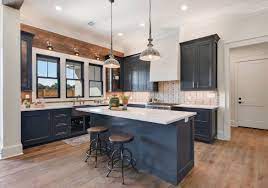 What brings your kitchen layout a spectacular pop of color is the vivid blue island. 67 Desirable Kitchen Island Decor Ideas Color Schemes Luxury Home Remodeling Sebring Design Build
