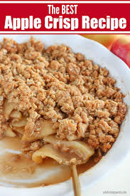 The Best Apple Crisp Recipe In 2020 Best Apple Crisp Recipe Apple Crisp Recipes Easy Apple Crisp Recipe