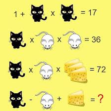 Mozgalica Dana Koji Broj Nedostaje Math Pictures Maths Puzzles Math Riddles