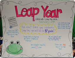 Hoppy Leap Day Leap Day First Grade Parade Anchor Charts