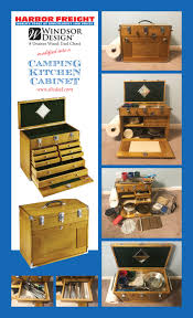 Harbor Freight Camping Kitchen Cabinet By Dizdad Com Camp Kitchen Camper Awnings Camping Chuck Box