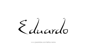 Eduardo Name Tattoo Designs