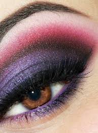 Red Black And Blue Eyeshadow Looks Most Popular Photos Purple Eye Makeup Eye Makeup Purple Eyes