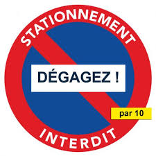 La location d'un véhicule est une pratique qui se développe de plus en plus. Autocollants Stationnement Interdit Denoncez Les Voitures Mal Garees