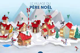 Capture d'écran du voyage, en direct, du père noël. Suivez La Tournee Du Pere Noel En Direct Avec Google Et Microsoft