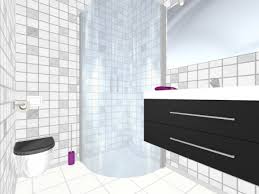 It is a great way to start your renovation. Isn T This Bathroom Amazingly Clean 3d Bathroom Floor Plan With Purple Accents Designed In Bathroom Floor Plan 3d Bathroom Floors Home Design Software