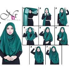Yang ingin tampil syari namun tetap modis, coba tutorial ini. Foto Tutorial Hijab Pashmina Menutupi Dada Modernhijab77