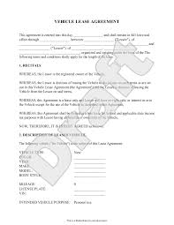 free vehicle lease agreement make sign rocket lawyer