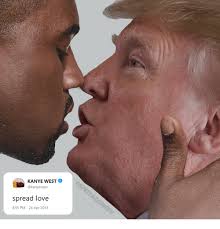 Your daily dose of fun! Kanye West Spread Love 855 Pm 24 Apr 2018 Kanye Meme On Me Me