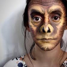 I M So Serious Monkey Monkeymakeup Monkeyface Makeup Makeuplover Makeupartist Makeupplayer Ilovemakeup Itis Schminkkunst Kinderschminken Bodypainting