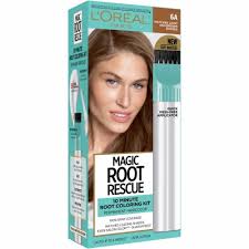 Choose from contactless same day delivery, drive up and more. L Oreal Paris Magic Root Rescue 6a Light Ash Brown 10 Minute Root Hair Coloring Kit 1 Ct Ralphs