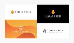 Single Grain Tech Company Rebrand On Behance In 2020 Company Rebrand Startup Branding Rebranding