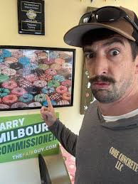 This was the donut shop today