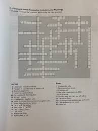 Complete the crossword, then click on check to check your answer. Solved H Crossword Puzzle Introduction To Ossword Puzzl Chegg Com
