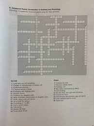 The skull is a bony structure that supports the face and forms a protective cavity for the brain. Solved H Crossword Puzzle Introduction To Ossword Puzzl Chegg Com