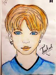 It isn't so much so for other people as it is for yourself. Bts Jungkook Drawings By Me Drawings Illustration People Figures Celebrity Musicians Artpal