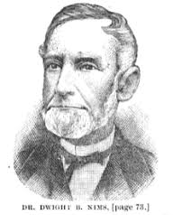 Dr Dwight Boyden Nims (1808-1879)